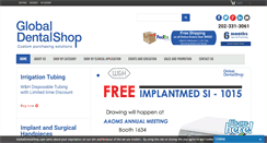 Desktop Screenshot of globaldentalshop.com